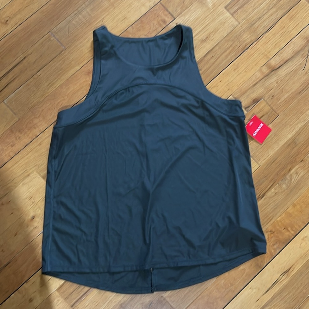 SPANX Go Lightly Ribbed Tie Back Tank - Picture 6 of 12